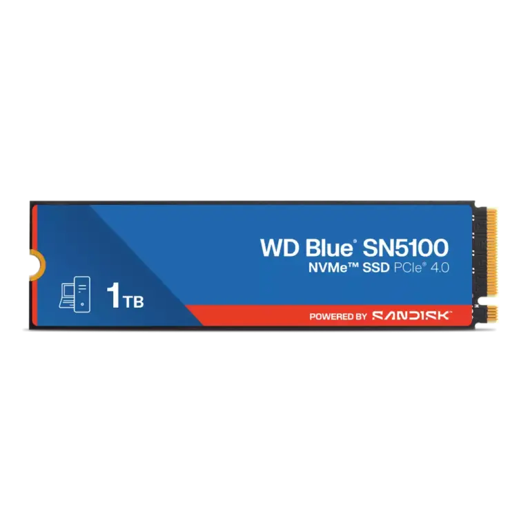 WD SN5100 1TB SSD Blue NVME
