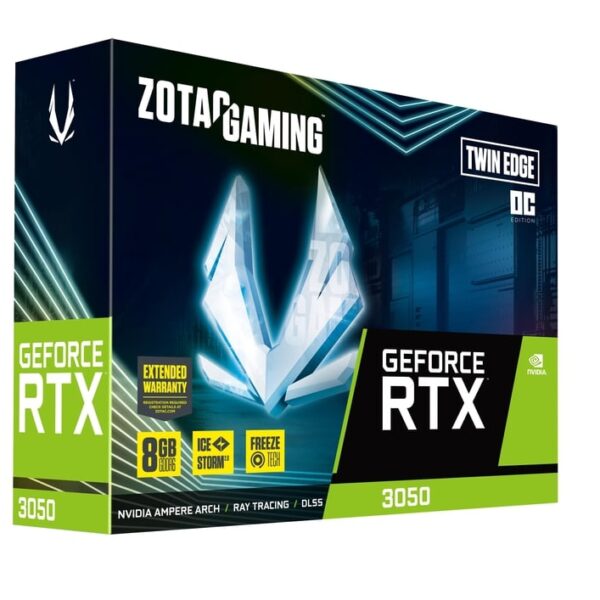 ZOTAC GeForce RTX 3050 6GB Twin Edge OC Graphics Card
