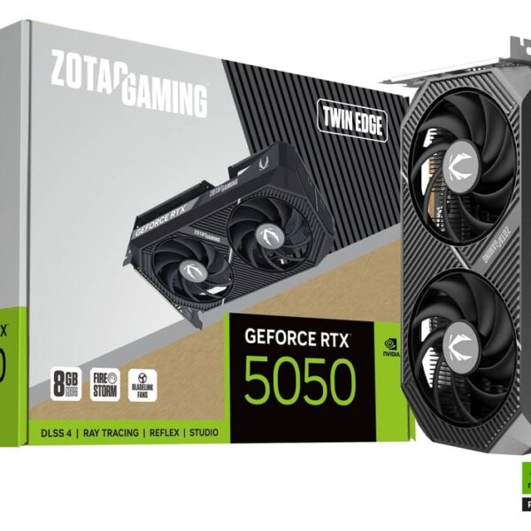 ZOTAC GeForce RTX 5050 Twin Edge 8GB Graphics Card