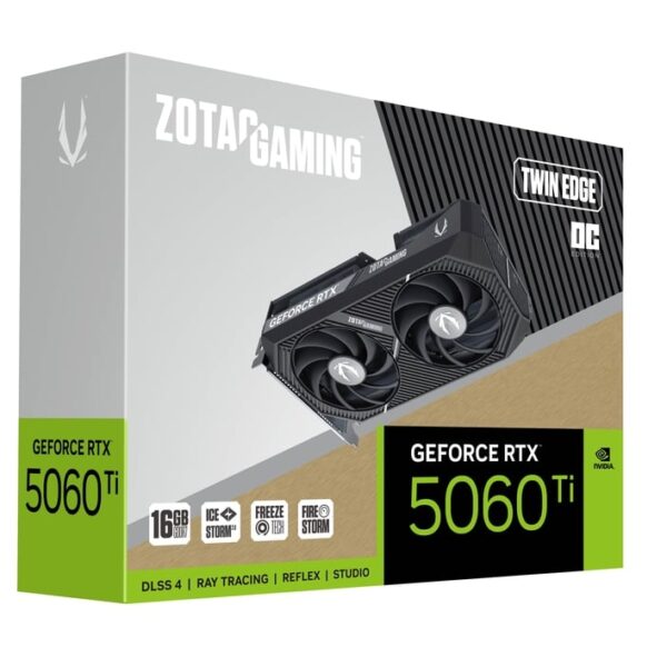 ZOTAC GeForce RTX 5060Ti 16GB Twin Edge OC