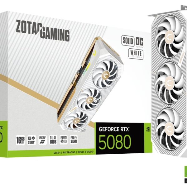 ZOTAC GeForce RTX 5080 Solid OC White