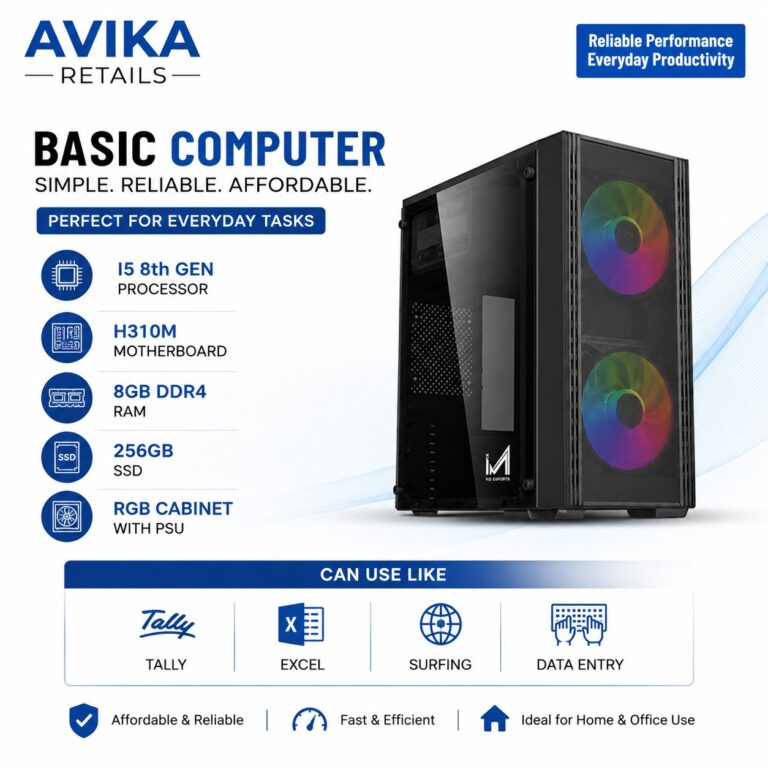 AR Basic Core i5 8th Gen Processor