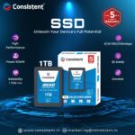 Consistent SSD 512GB 2.5 Inch SATA Internal SSD - Read: 550MB/s & Write: 500MB/s - Solid-State Drive 5 Year Warranty (512, GB) - Image 2