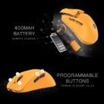 Cosmic Byte Ignis Tri Mode CB Amber Gaming Mouse, Pixart 3311 Sensor, 1000Hz Polling, Software Support - Image 5