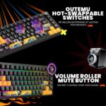 Cosmic Byte Phantom TKL Tri-Mode Gasket Hot Swappable Mechanical Switch Keyboard - Image 6