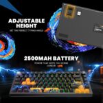 Cosmic Byte Phantom TKL Tri-Mode Gasket Hot Swappable Mechanical Switch Keyboard - Image 4