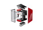 HYTE Y60 Premium Cherry Mid-Tower ATX PC Case - Black and Red - Image 4