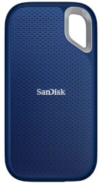 SANDISK Extreme 8TB Portable External SSD, 1050MB/s R, 1000MB/s W, 3m Drop Protection, IP65 Water/dust Resistant, PC,MAC & TypeC Smartphone Compatible, 5Y Warranty, Royal Blue Color - Image 2