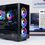 AR Dragon PRO Pre build Gaming PC | AMD Ryzen 5 5500 Processor | A520M-K Motherboard | RTX 3050 8GB Graphics Card | 32GB 16GB x 2 DDR4 RAM 3200Mhz | 512GB NVME SSD | 650W Power Supply | 4 fan RGB Cabinet