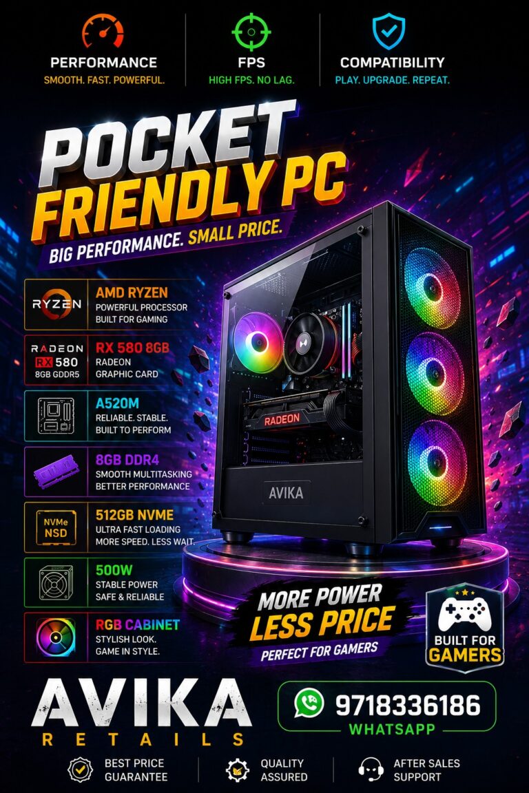 AR Elite 5500 Pre Build Gaming PC