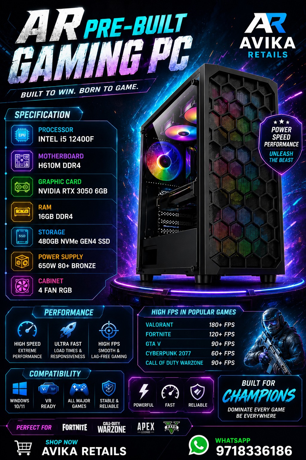 AR Zentrix Pre Build Gaming PC AR Zentrix Pre Build Gaming PC