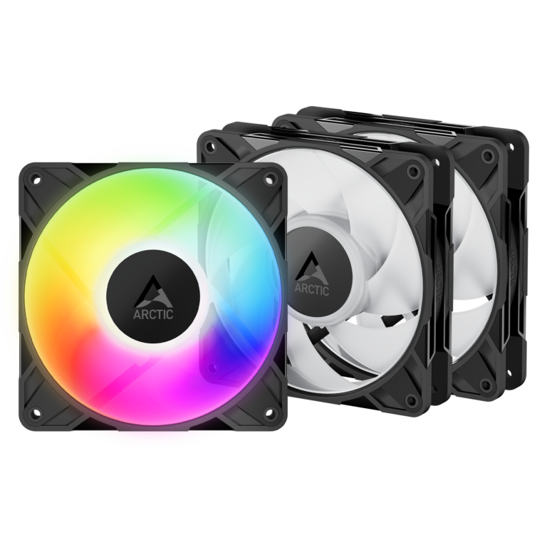 Arctic P12 Pro A-RGB Black 3 Pack