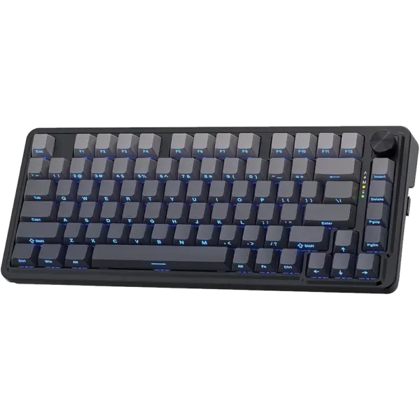 Ucal Pro K673 Pro - 75% Wired + 2.4Ghz + BT Mechanical Keyboard (Concrete Jungle)