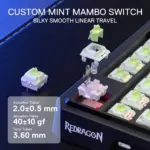 Ucal Pro K673 Pro - 75% Wired + 2.4Ghz + BT Mechanical Keyboard (Concrete Jungle) - Image 6
