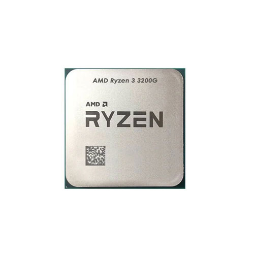 AMD-Ryzen-3-3200G-Open-Box-OEM-Processor-with-Stock-cooler AMD Ryzen 3 3200G with RadeonVega 8 Graphics Desktop Processor 4 Cores up to 4GHz 6MB Cache Socket AM4 (OEM without BOX & FAN) - Image 1
