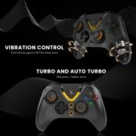 Cosmic Byte Ares Tri-Mode Controller – Wireless / Bluetooth / Wired with Hall Effect Joystick White - Image 4
