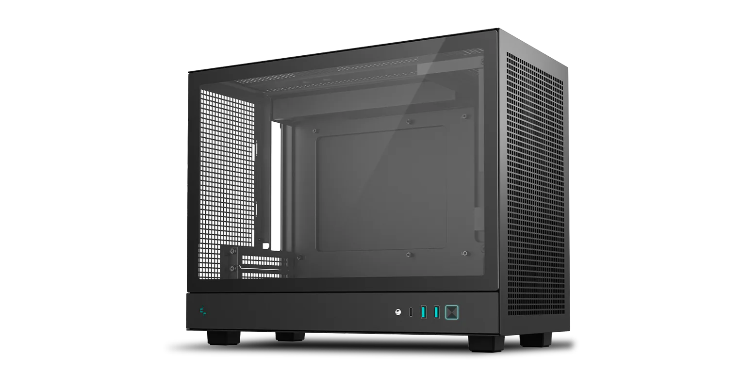 DeepCool CH160 Plus Black Cabinet (1) DeepCool CH160 Plus Black Cabinet