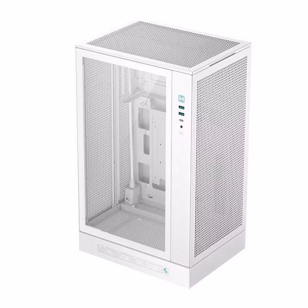 DeepCool CH270 Digital Micro-ATX White Mid Tower Cabinet
