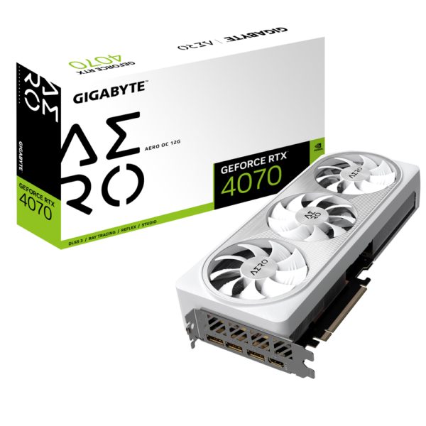 Gigabyte GeForce RTX 4070 AERO OC 12GB GDDR6X | Avika Retails