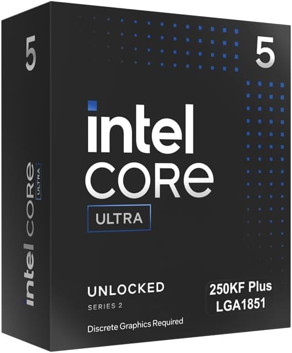 Intel Core Ultra 5 Processor 250KF Plus Intel Core Ultra 5 Processor 250KF Plus