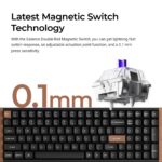 Keychron K4 HE Wireless Magnetic Switch Custom Keyboard K4H-F1 - Image 9