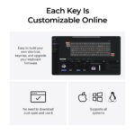 Keychron K4 HE Wireless Magnetic Switch Custom Keyboard K4H-F1 - Image 16