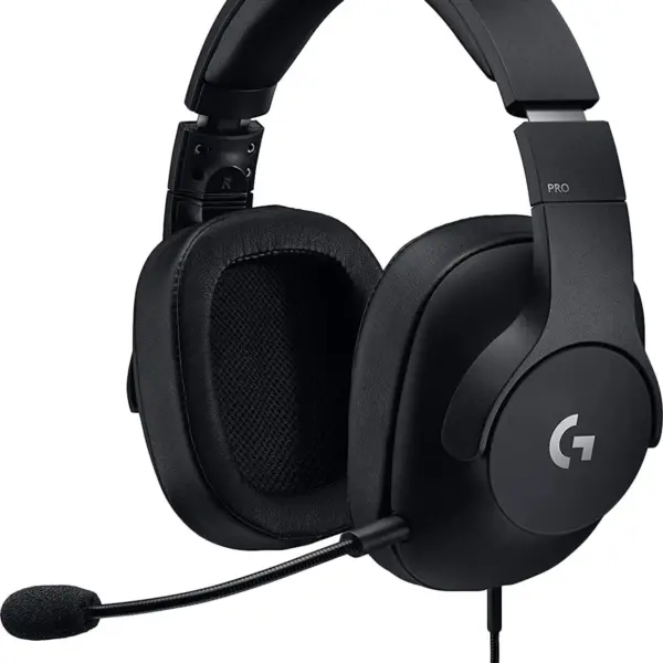 Logitech G Pro Gaming Black Wired Headphones