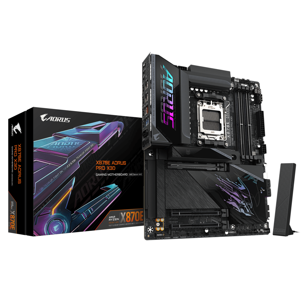 X870E AORUS PRO X3D Motherboard