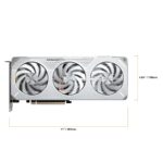 GIGABYTE Radeon RX 9060 XT Gaming OC ICE 16G Graphics Card (16GB GDDR6, 256-bit, PCIe 5.0, HDMI/DP 2.1, 2-Slot, Hawk Fan, Server Grade Thermal Gel, Reinforced Construction) - Image 3