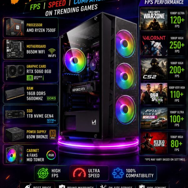 Avika Inferno 7500F Pre Build PC