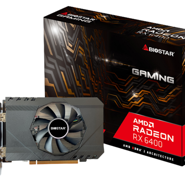 BIOSTAR AMD Radeon RX 6400 4GB