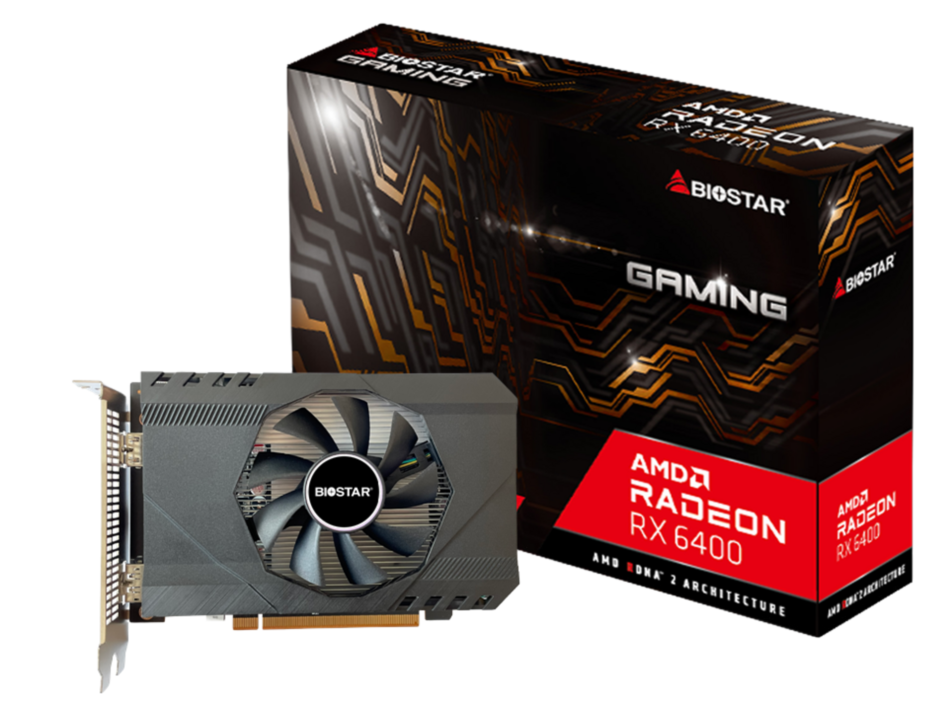 BIOSTAR AMD Radeon RX 6400 4GB BIOSTAR AMD Radeon RX 6400 4GB