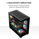 Circle Defender Micro BTF ARGB - Black Cabinet - Image 10