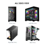 Circle Defender Micro BTF ARGB - Black Cabinet - Image 3