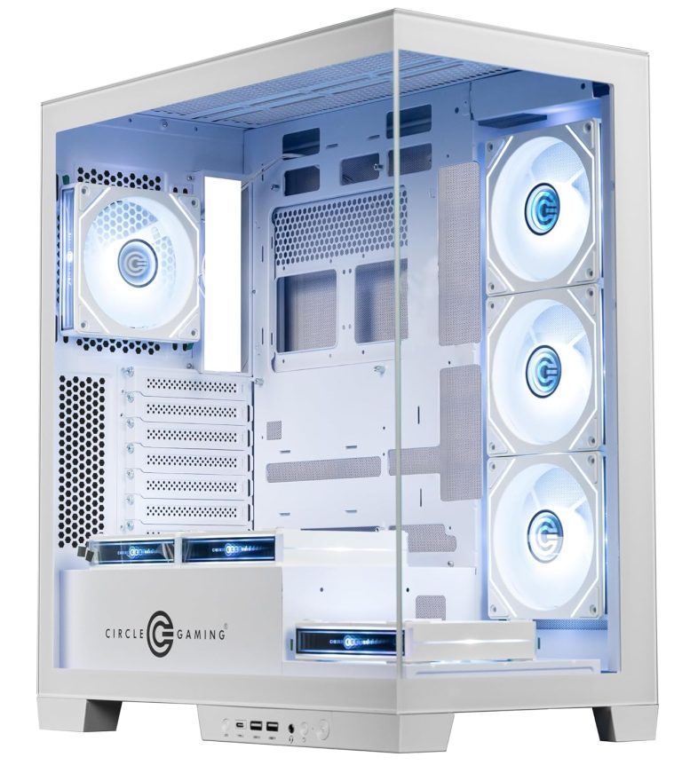 Circle Defender Micro ZX6-BTF White Cabinet
