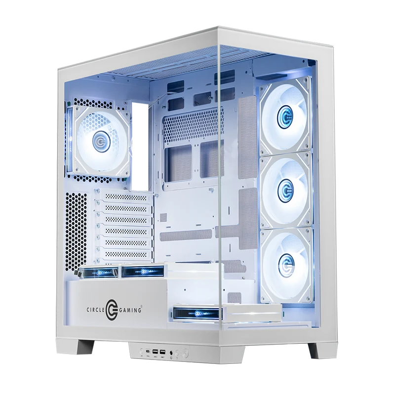 Circle Defender Micro ZX7-BTF White Cabinet Circle Defender Micro ZX7-BTF White Cabinet