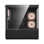 Circle Defender ZX3 Black Mid-Tower Computer Case Gaming Cabinet - Image 3