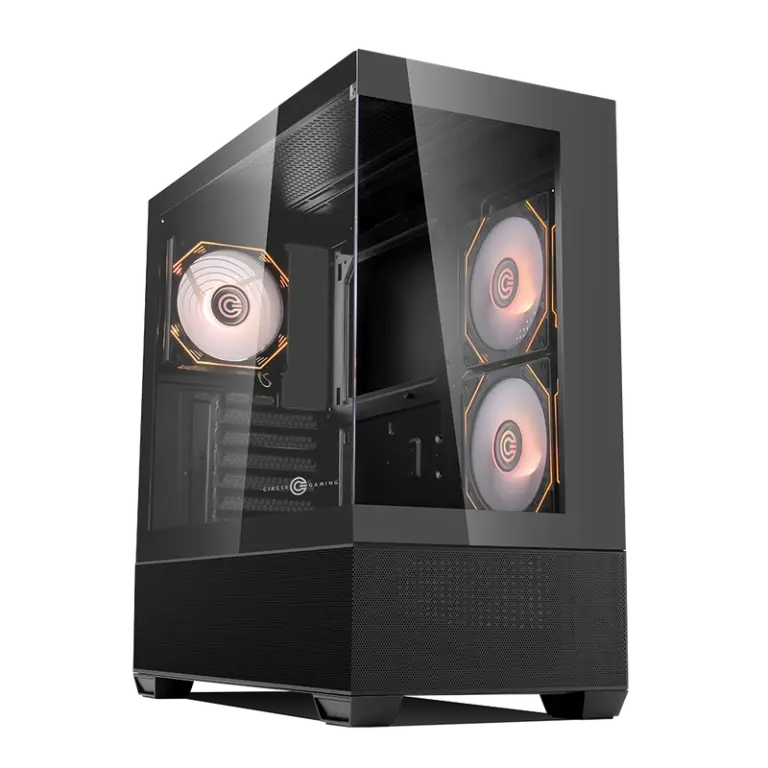 Circle Defender ZX3 Black Mid-Tower Cabinet