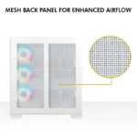 Circle Defender ZX7 BTF ARGS White Cabinet - Image 5