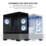 Circle Defender ZX9 Black BTF ARGB Cabinet - Image 2