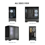 Circle Defender ZX9 Black BTF ARGB Cabinet - Image 3
