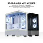 Circle Defender ZX9 White BTF ARGB Cabinet - Image 10