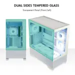 Circle Defender ZX9 White BTF ARGB Cabinet - Image 9