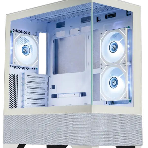 Circle Defender ZX9 White BTF ARGB Cabinet