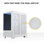 Circle Defender ZX9 White BTF ARGB Cabinet - Image 4