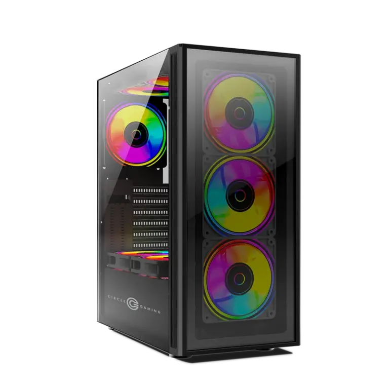Circle Elegantor X5 ARGB Mid-Tower Black