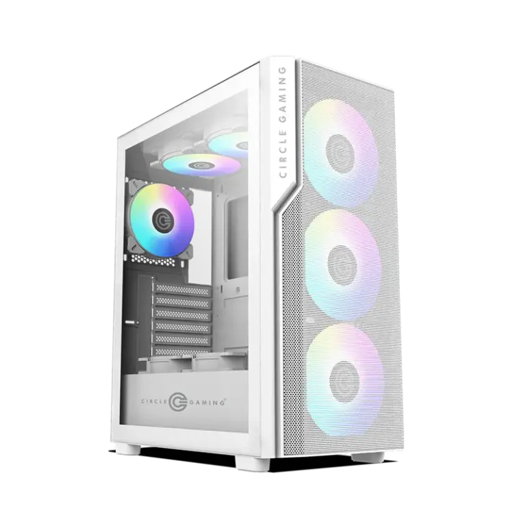 Circle Eliminator X5 E-ATX Type-C White Cabinet