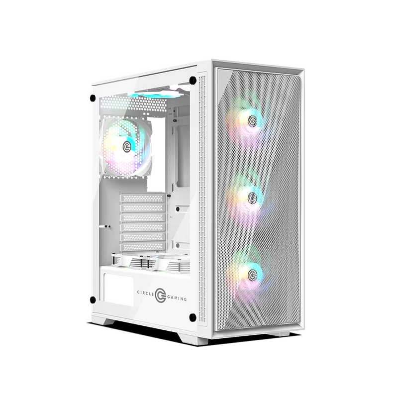 Circle Furious 240 Mesh White ARGB Cabinet