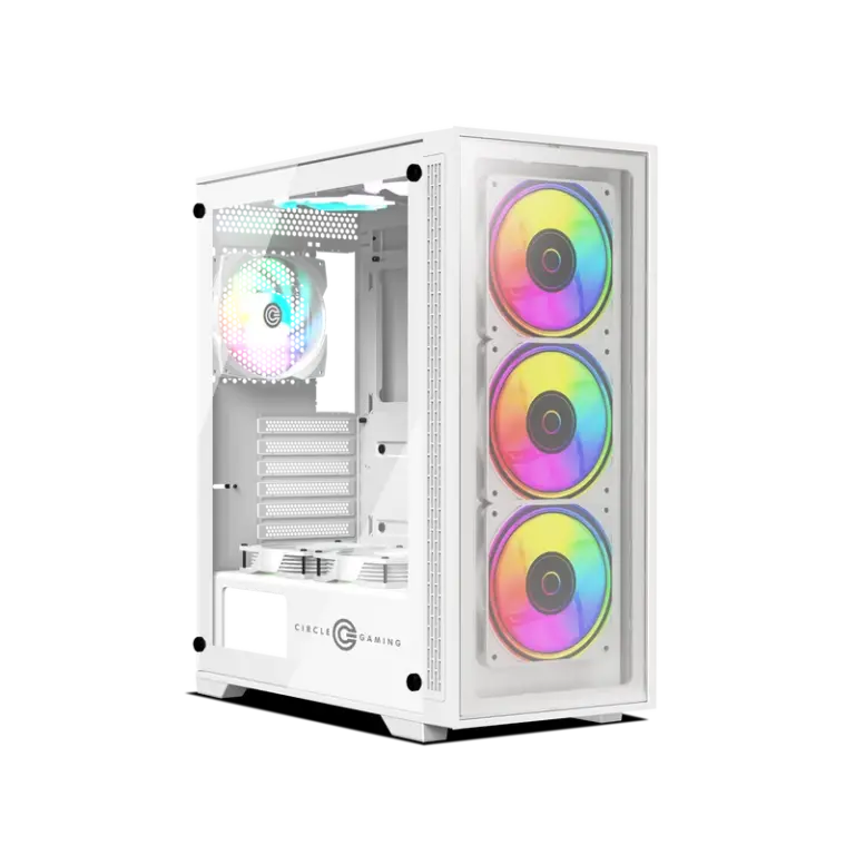 Circle Furious Glass 240 ARGB White Cabinet