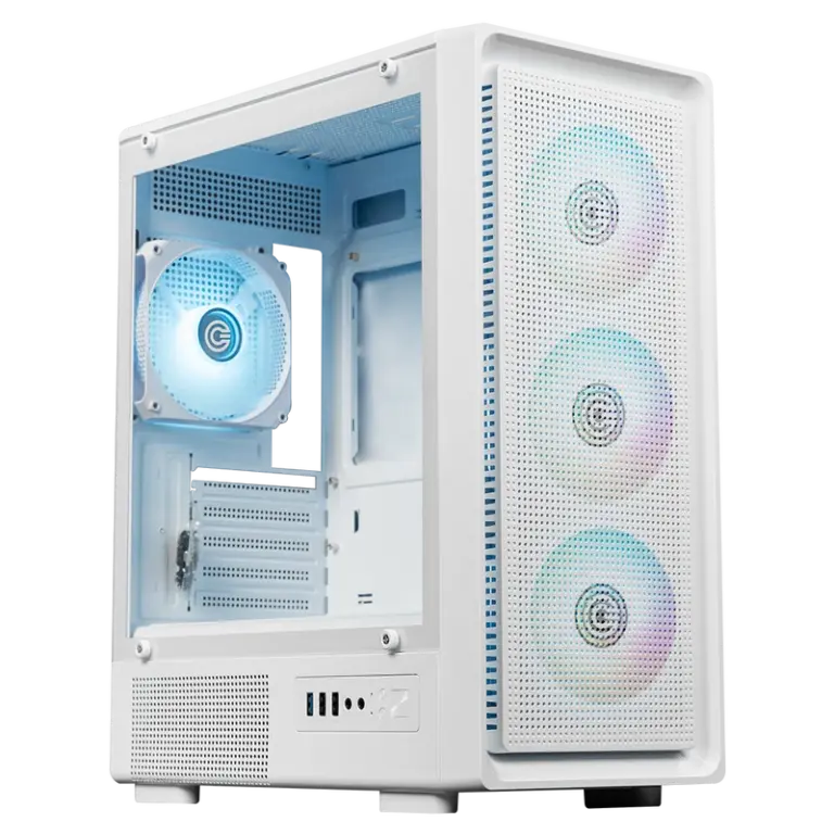 Circle Gladius M1 Mid-Tower White Cabinet